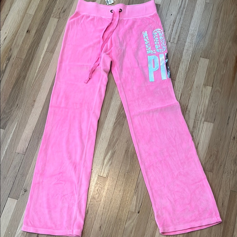 Victoria's Secret Kids Bright Pink Pajama Bottoms